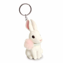 Semk Anime Figure Dog Keychain Hand-painted Craft Dog Bull Terrier Keychain PVC Vinyl Animal Figure Trinkets for Car Keychain