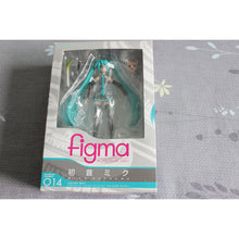 PVC Figma 014 Heroines Miku Hatsune Action Figure Anime Miku Doll Model Toy Collectibles Joints Movable Interchangeable