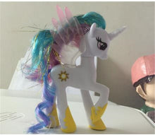 New Arrival14cm My Anime Toy Collection Princess Celestia Luna Nightmare Night Little Cute Unicorn Rarity Kunai Children toy