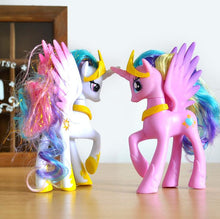 New Arrival14cm My Anime Toy Collection Princess Celestia Luna Nightmare Night Little Cute Unicorn Rarity Kunai Children toy