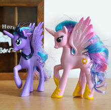New Arrival14cm My Anime Toy Collection Princess Celestia Luna Nightmare Night Little Cute Unicorn Rarity Kunai Children toy
