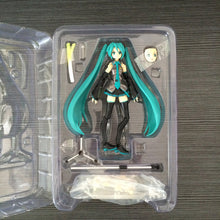 PVC Figma 014 Heroines Miku Hatsune Action Figure Anime Miku Doll Model Toy Collectibles Joints Movable Interchangeable