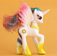 New Arrival14cm My Anime Toy Collection Princess Celestia Luna Nightmare Night Little Cute Unicorn Rarity Kunai Children toy