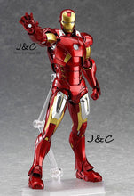 New Figma 217 The Avengers IronMan Action Figure 16cm Iron Man Doll PVC ACGN figure Toy Brinquedos Anime kids toys