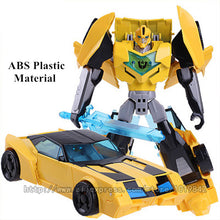 NEW Anime Series Action Figure Toys Transformation 4 Robot Car ABS Plastic Class Cool juguetes Model Boy Toy Christmas Gifts