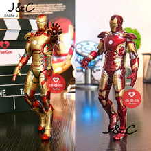 Hot The Avengers IronMan Action Figure 17.5cm MK42 MK43 Iron Man Doll PVC ACGN figure Toy Brinquedos Anime kids toys