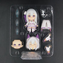 Re Zero Q Version Emilia Action Figure Re:life In A Different World From Zero Toy Japanese Anime Figures Action Model Collection