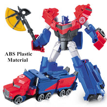 NEW Anime Series Action Figure Toys Transformation 4 Robot Car ABS Plastic Class Cool juguetes Model Boy Toy Christmas Gifts